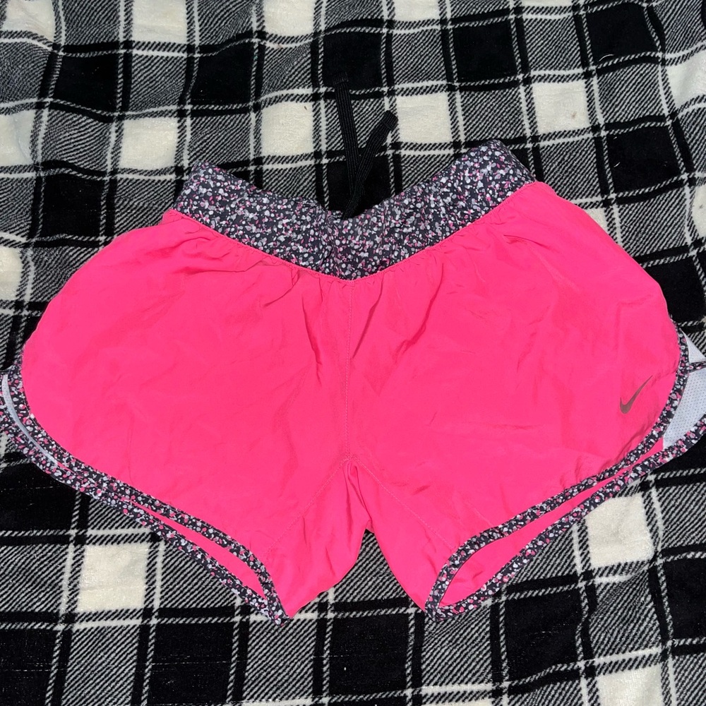 Nike Women's Bright Pink Athletic Shorts